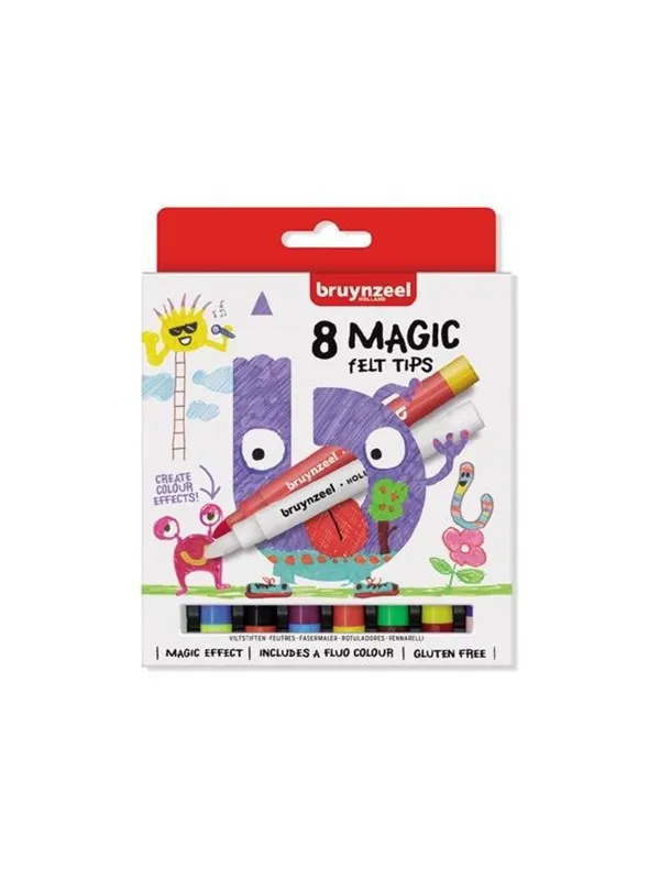 Bruynzeel Kids Magic Markers 8 pcs.