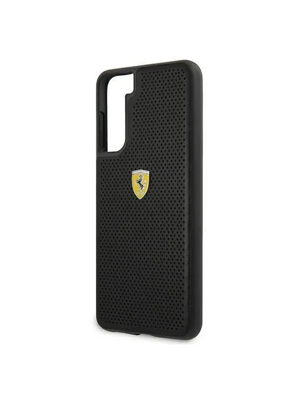 Ferrari On Track Perforated Case for Samsung Galaxy S21 - Black
