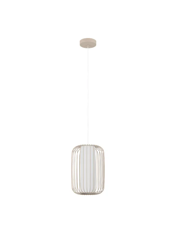 EGLO TERRAROSA pendant lamp Ø240 mm sand/white