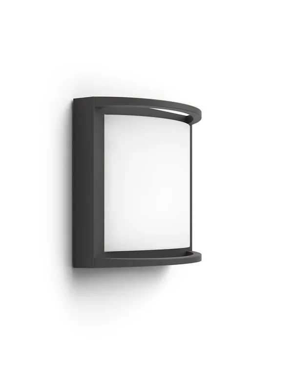 Philips Samondra wall lantern anthracite 1x12W