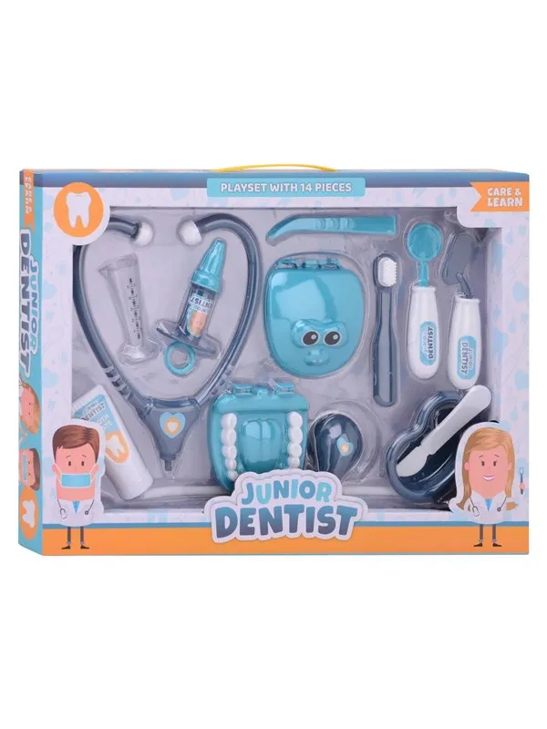 Johntoy - Dentist Playset 13 pieces.
