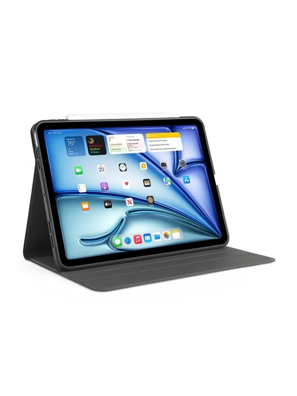 Pipetto Origami No5 Rotating Folio Case - black - iPad Air 13" 2024/2025/2026