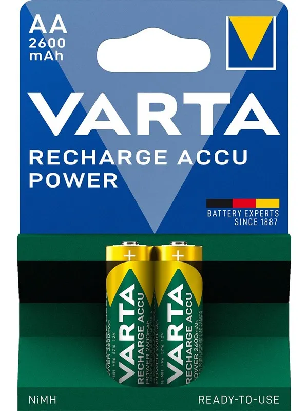 VARTA Rechargable Accu batteri