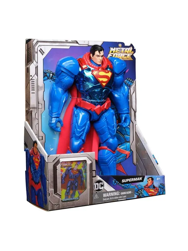 DC Comics Superman Metal Force XL Heroes 30 cm