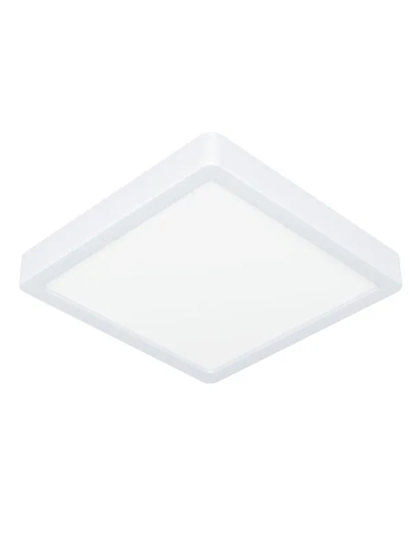 EGLO FUEVA 6-Z PLAFOND 220X220 RGB/CCT 10.5W 1600LM IP44 HVIT