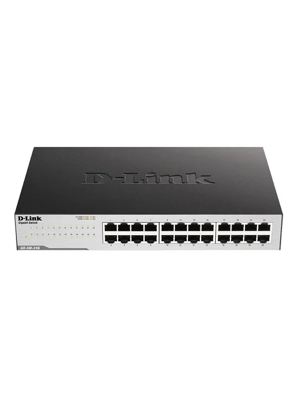D-Link GO-SW-24G 24-Port Gigabit Easy Desktop Switch
