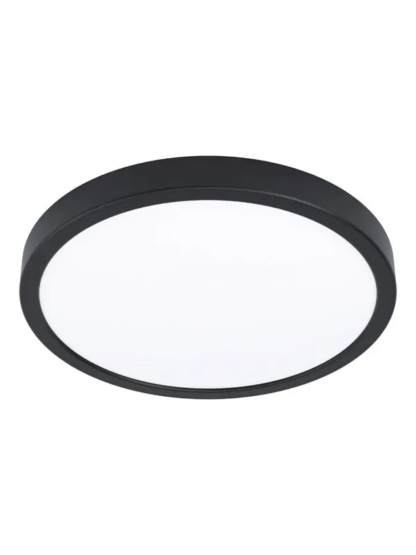 EGLO FUEVA 6-Z PLAFOND Ø390 RGB/CCT 17.5W 2850LM IP44 SVART