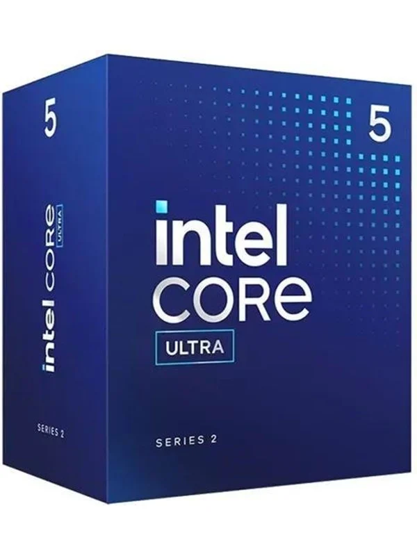 Intel Core Ultra 5 235 Arrow Lake-S Prosessor/CPU - 14 kjerner - 3.4 GHz - Intel LGA1851 - Intel Boks (med kjøler)