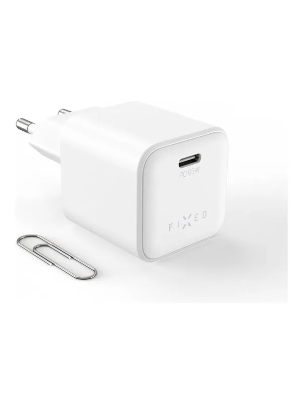 FIXED power adapter - GaN mini - USB-C - 65 Watt