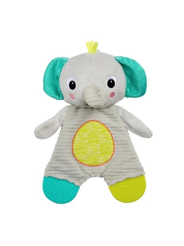 Bright Starts Snuggle & teether w. elephant