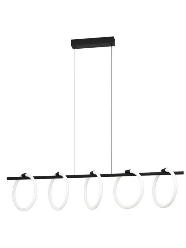 EGLO CARANACOA LANGBORD 5L SORT/HVID