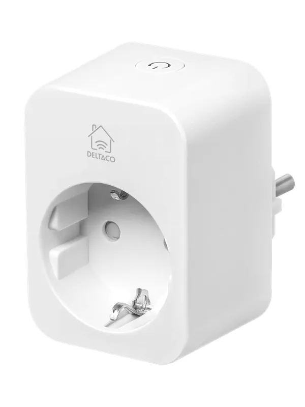 Deltaco Smartplugg med energimåling, 16 A