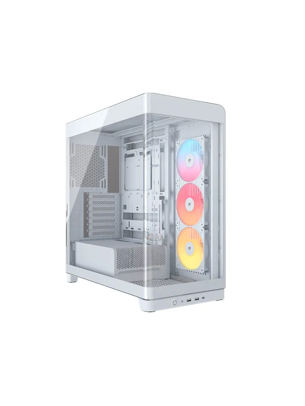 Corsair FRAME 4500X RS-R ARGB White - Kabinett - Miditower - Hvit