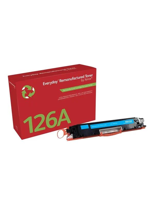 Xerox 106R02258 / Alternative to HP 126A / CE311A Cyan Toner - Laser toner Cyan