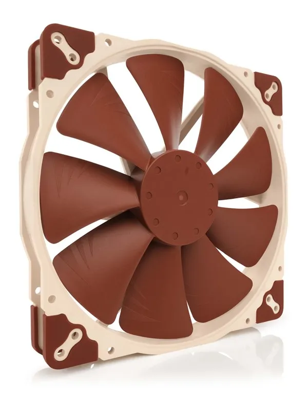 Noctua NF-A20 FLX - Kabinettvifte - 200mm - Brun - 18 dBA