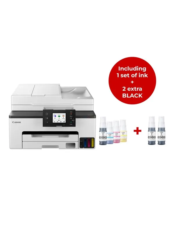 Canon MAXIFY GX2050 Value Kit + Extra Ink Multifunksjon - Farge - Blekk
