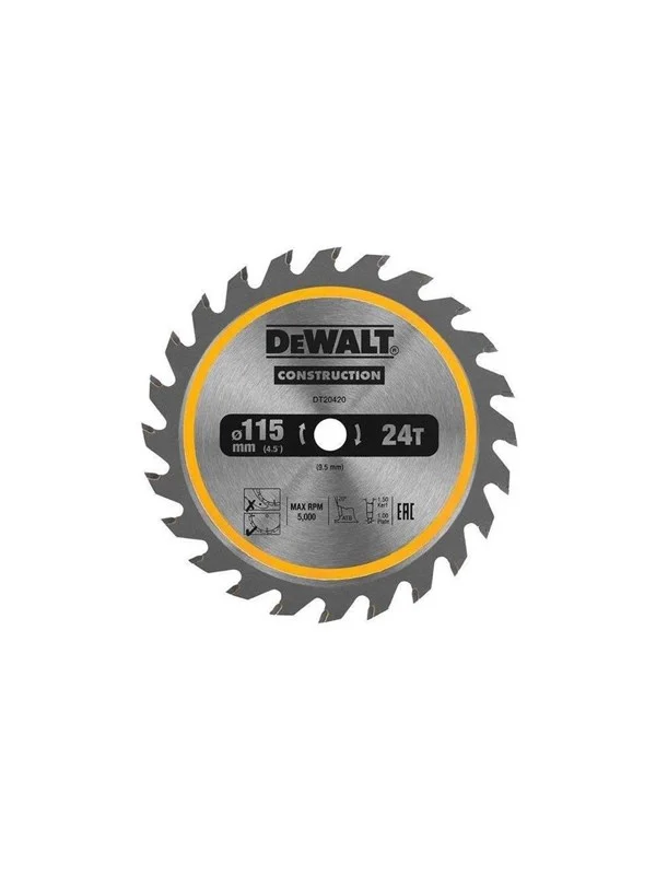 Dewalt 115MM 24T TCT SAW BLADE