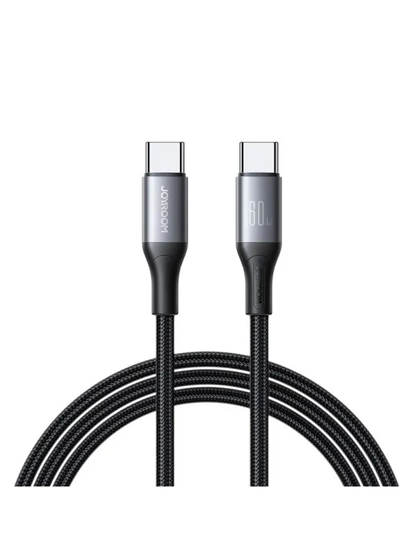 Joyroom S-A28 Flash Series 60W USB-C - USB-C cable 2m - black