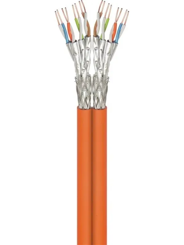 Pro LAN S/FTP CAT 7A Duplex - Oransje - 500m
