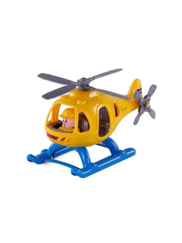 Cavallino Toys - Cavallino Ambulance Helicopter with Play Figure 29.5 cm
