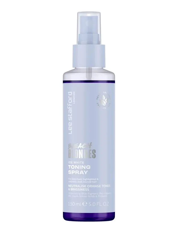 Lee Stafford Bleach Blondes Ice White Tone Correcting Conditioning Spray 150 ml