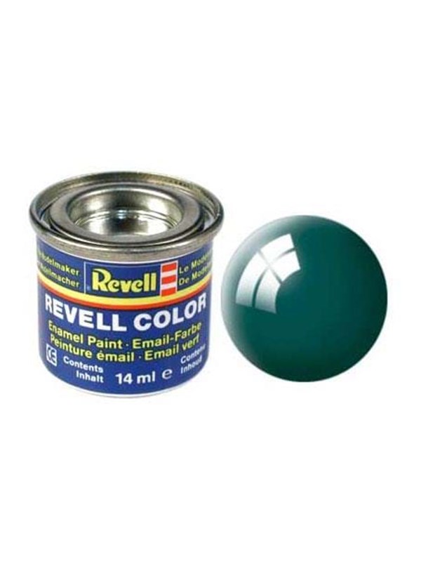 Revell enamel paint # 62-moss green shiny