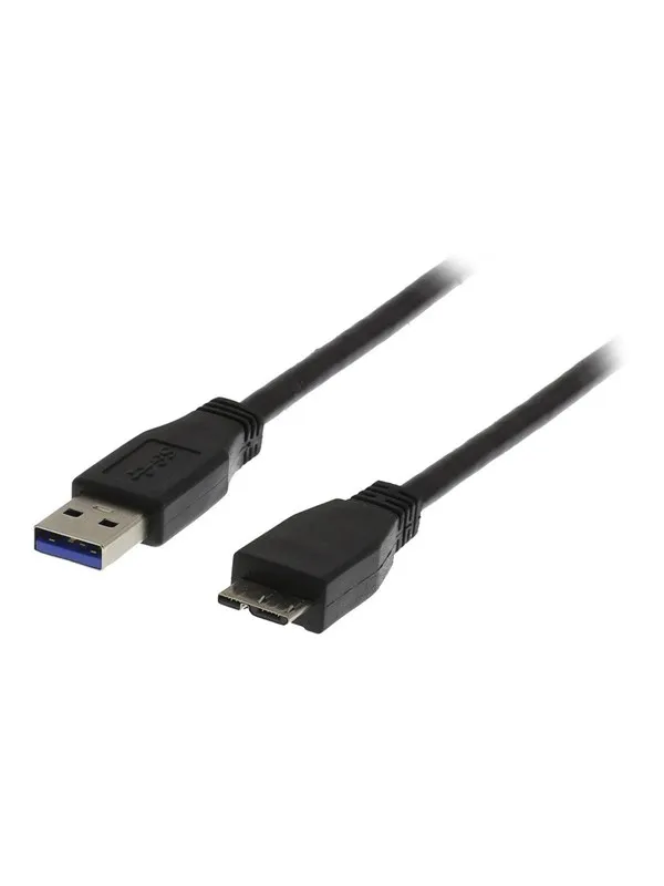 Deltaco USB3-020S - USB cable - Micro-USB Type B to USB Type A - 2 m