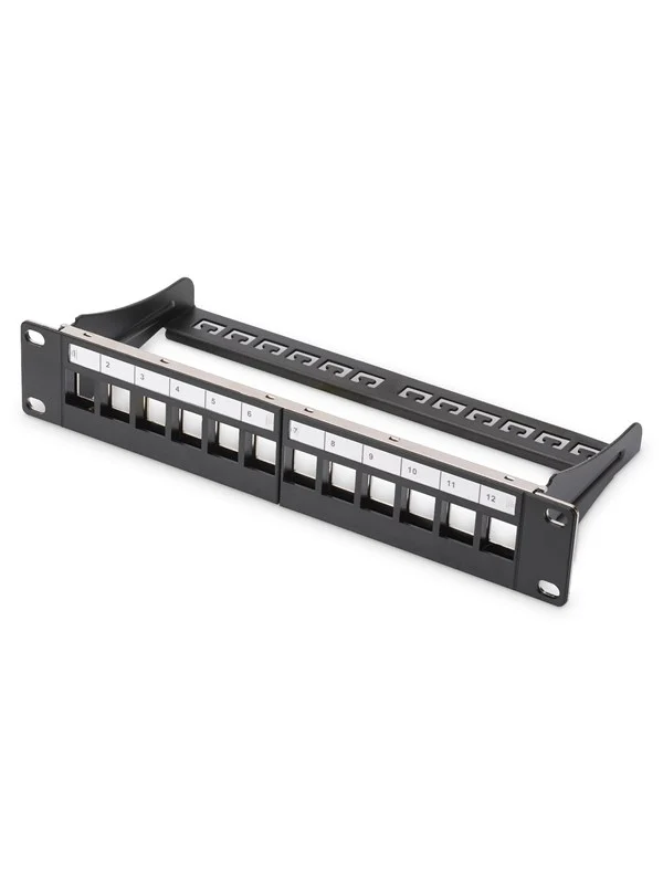 DIGITUS 12-Port Modular Patch Panel