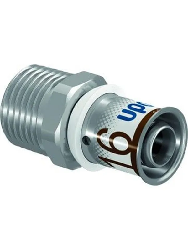 Uponor s-press plus adapter male thread 16 mm x 12