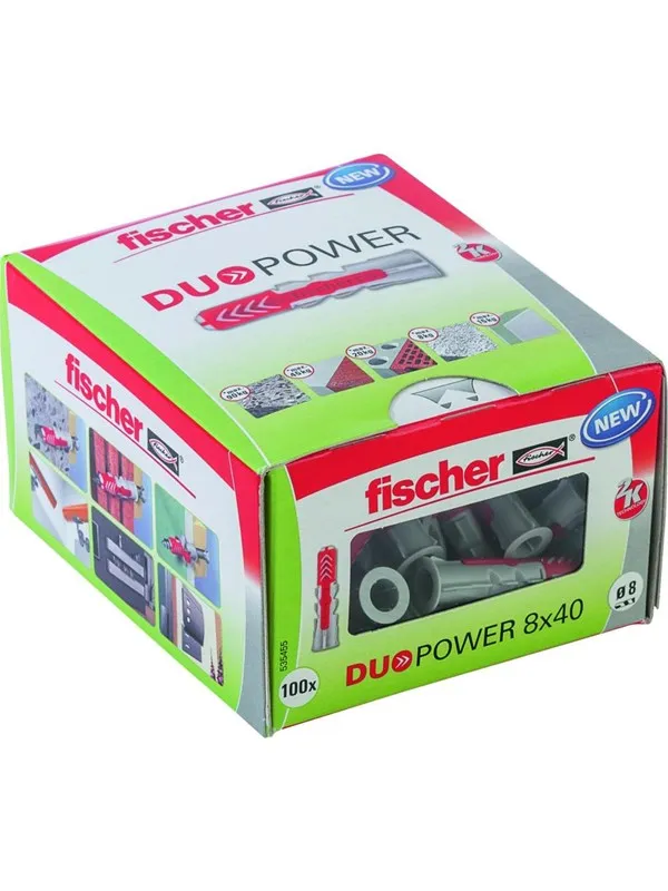 Fischer DuoPower 8 x 40 LD (100 pcs.)