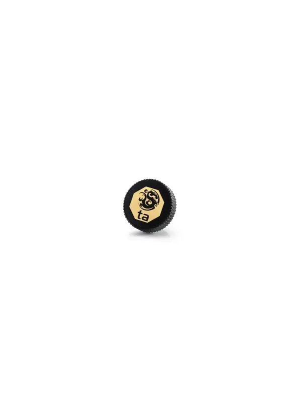 Bitspower G1/4" Stop Fitting (Glorious Black) (2 PCS )