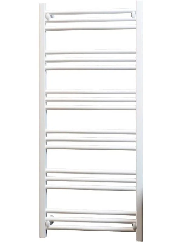 Kriss skandi heated towel rail 750 x 500 white flat