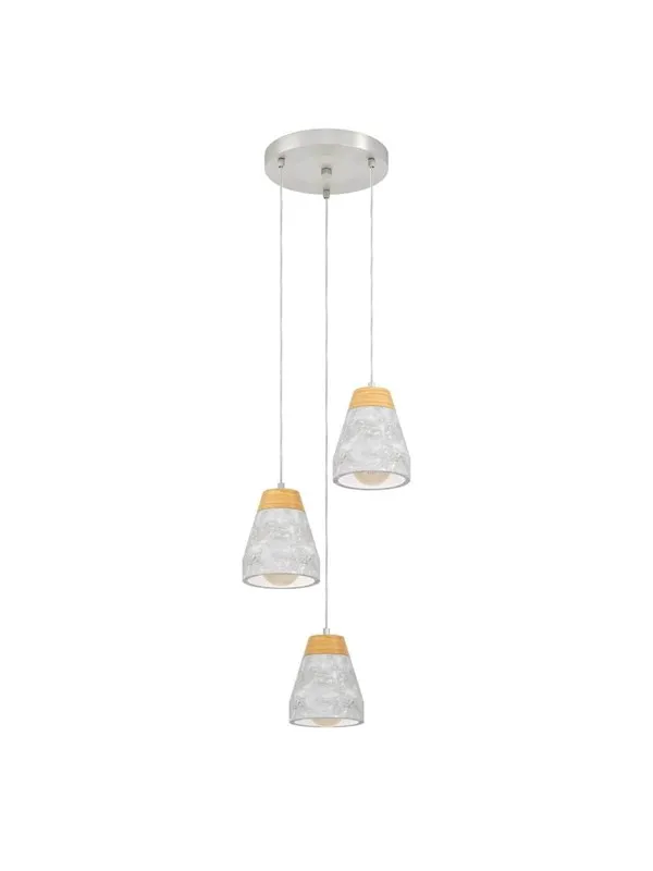 EGLO TAREGA pendant light brown grey