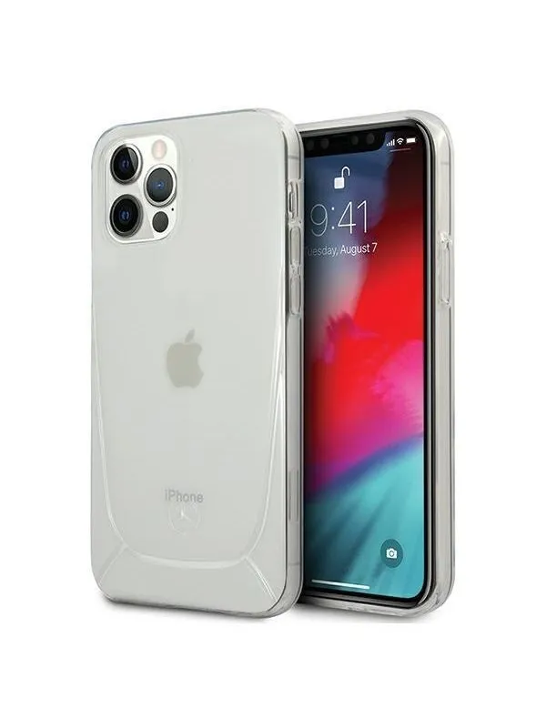 Mercedes Line Case for iPhone 12 Pro Max - Transparent