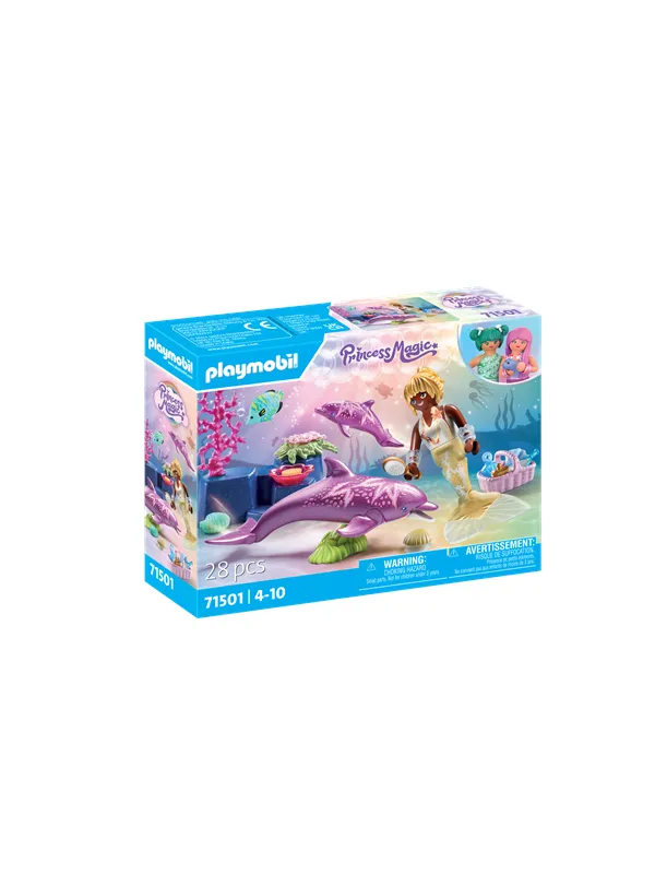 Playmobil Fantasi & Magi - Havfrue med delfiner