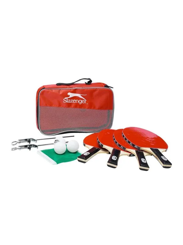 Slazenger - Branded ping pong / table tennis set 10 pieces
