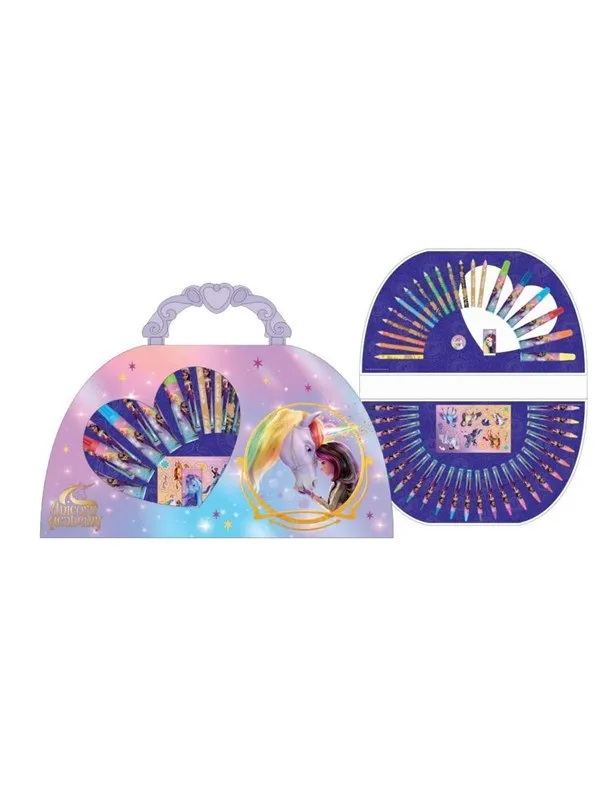 Undercover Unicorn Academy Coloring Case 51pcs