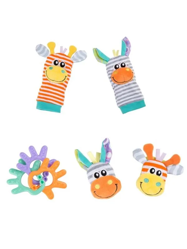 Playgro Jungle Wrist Rattle and Foot Finders