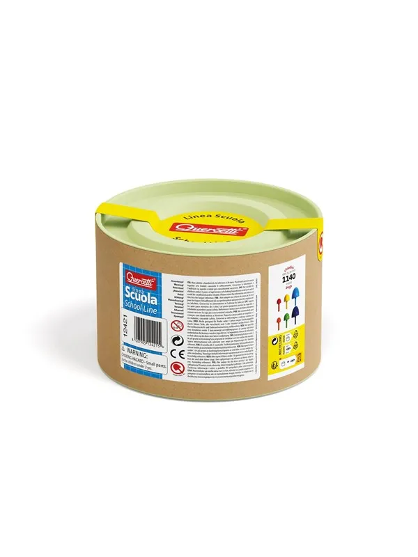 Quercetti Peg Refill - ø assorted 1140 pieces - S