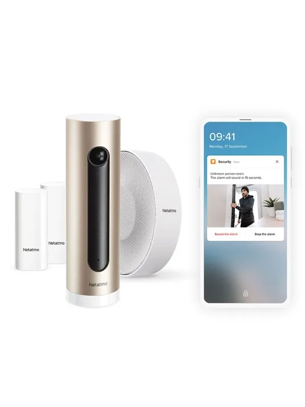 Netatmo Smart Alarmsystem med Kamera