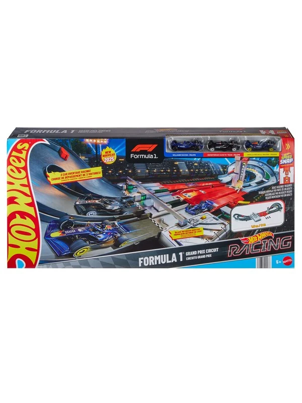 Hot Wheels Racing Formula 1 Grand Prix Circuit Track Set