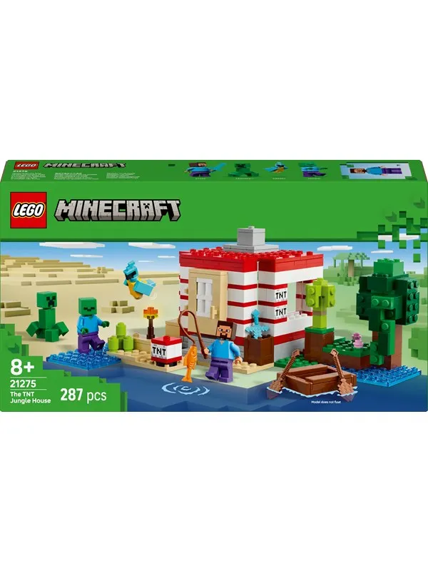 LEGO Minecraft 21275 TNT-jungelhuset