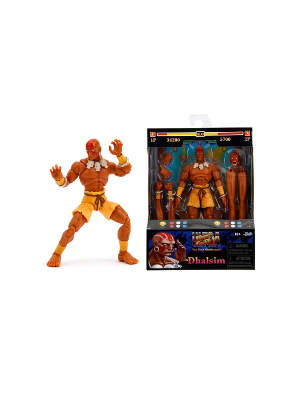 Jada Toys - Street Fighter II Dhalsim 6" Figure