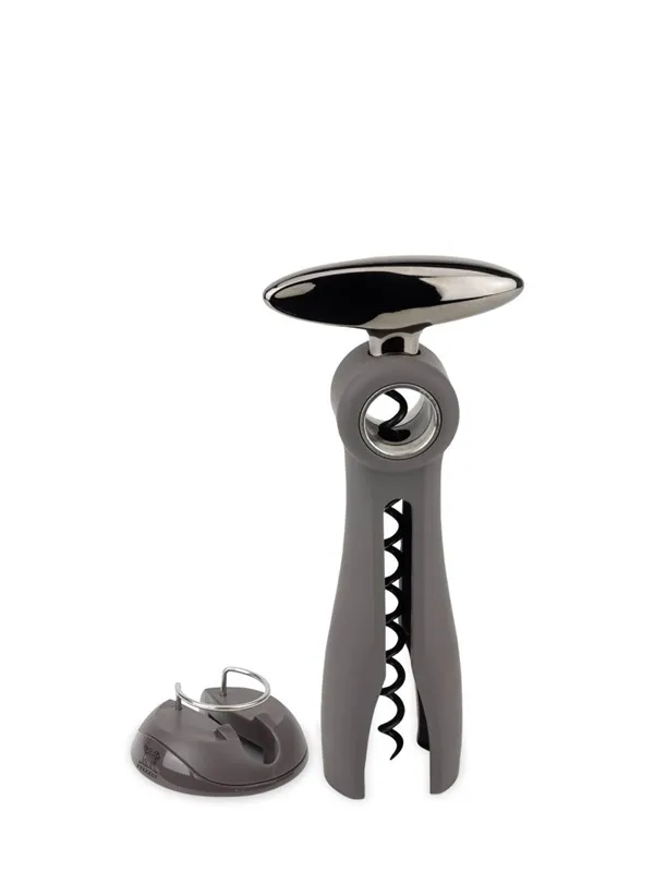Peugeot Salma corkscrew with foil cutter grey-brown