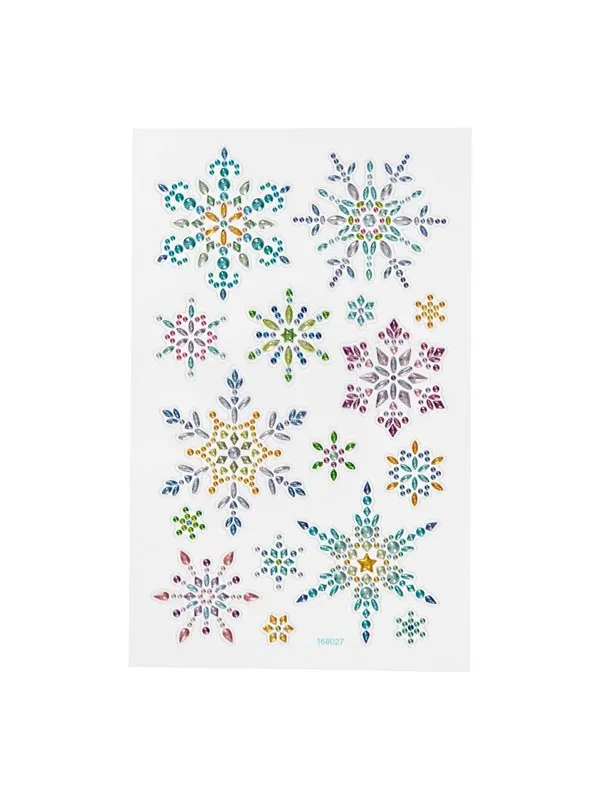Creativ Company Diamond Stickers Ice Crystals 1 Sheet