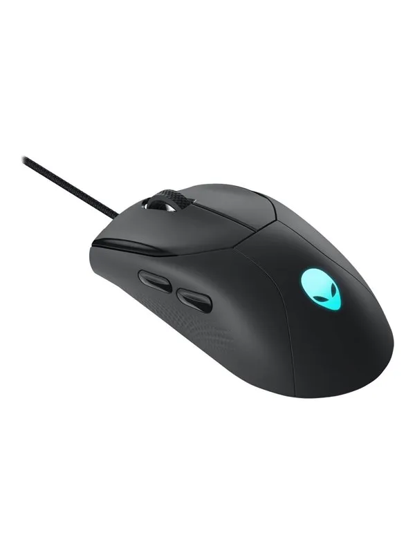 Dell Alienware AW320M - Mus - Optisk - 6 - Svart
