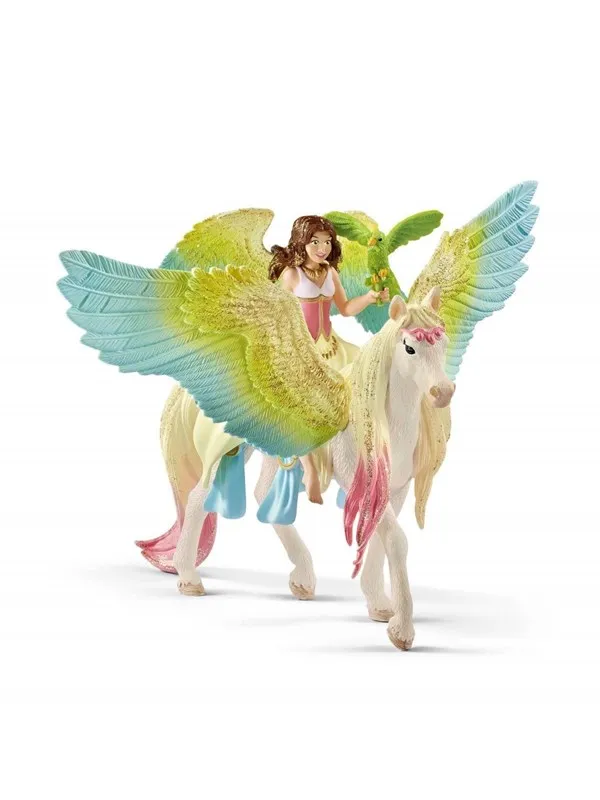 Schleich Surah med glitterpegasus