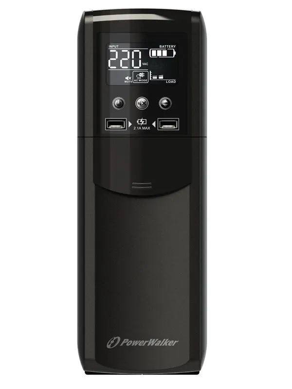 BlueWalker 10121122 - PowerWalker VI CSW - 1000VA/600W - Line Interactive UPS