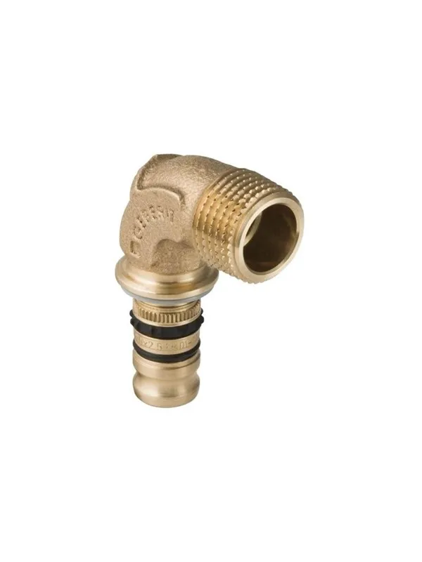 Geberit mepla bend adapter 90° with male thread: d=20mm r=1