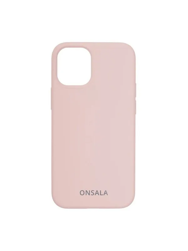 ONSALA Phone Case Silicone Sand Pink - iPhone 12 Mini